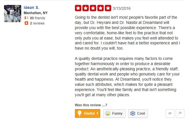 idean_review_dreamland_dental_orthodontics